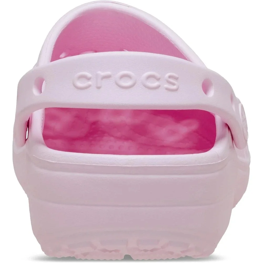 CROCS Classic Floral Cut-Out Clog 210927 PINK MILK NEW - Picture 3 of 6